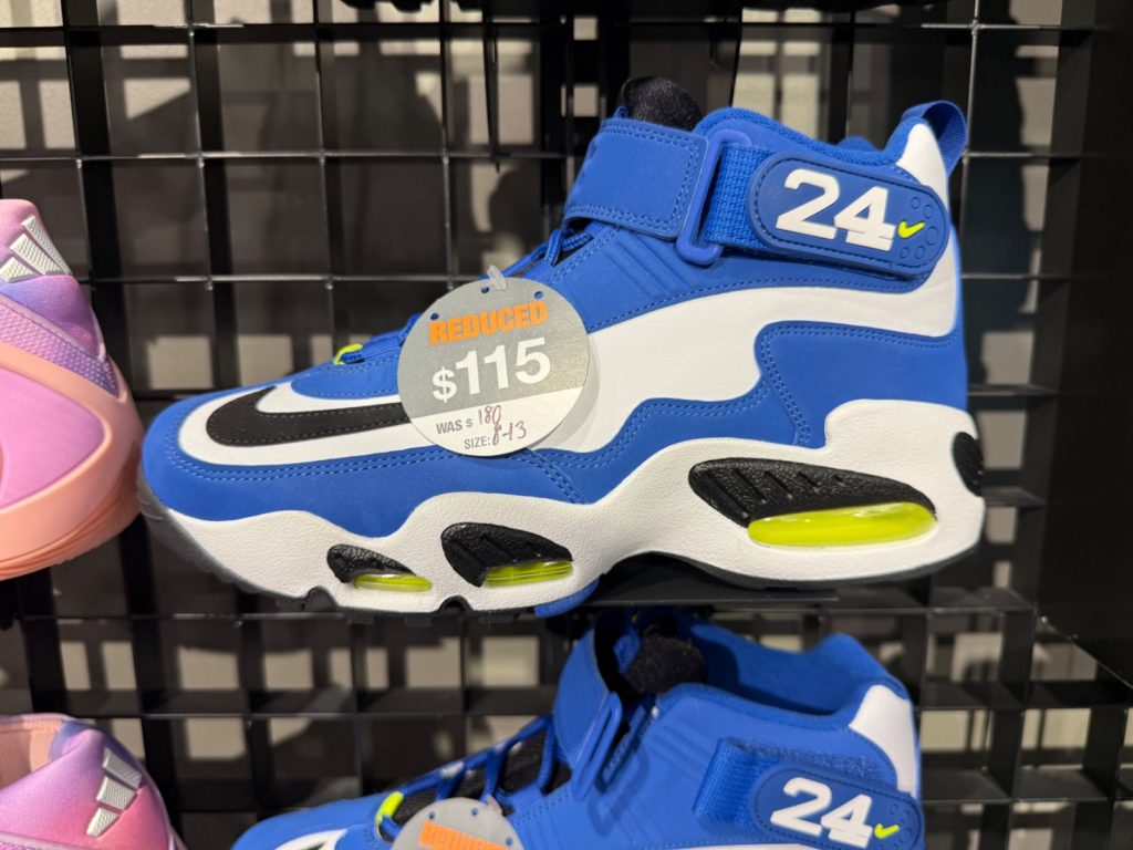 Classic 90s Nike Air Griffey Max 1 Hits JD Sports for $115