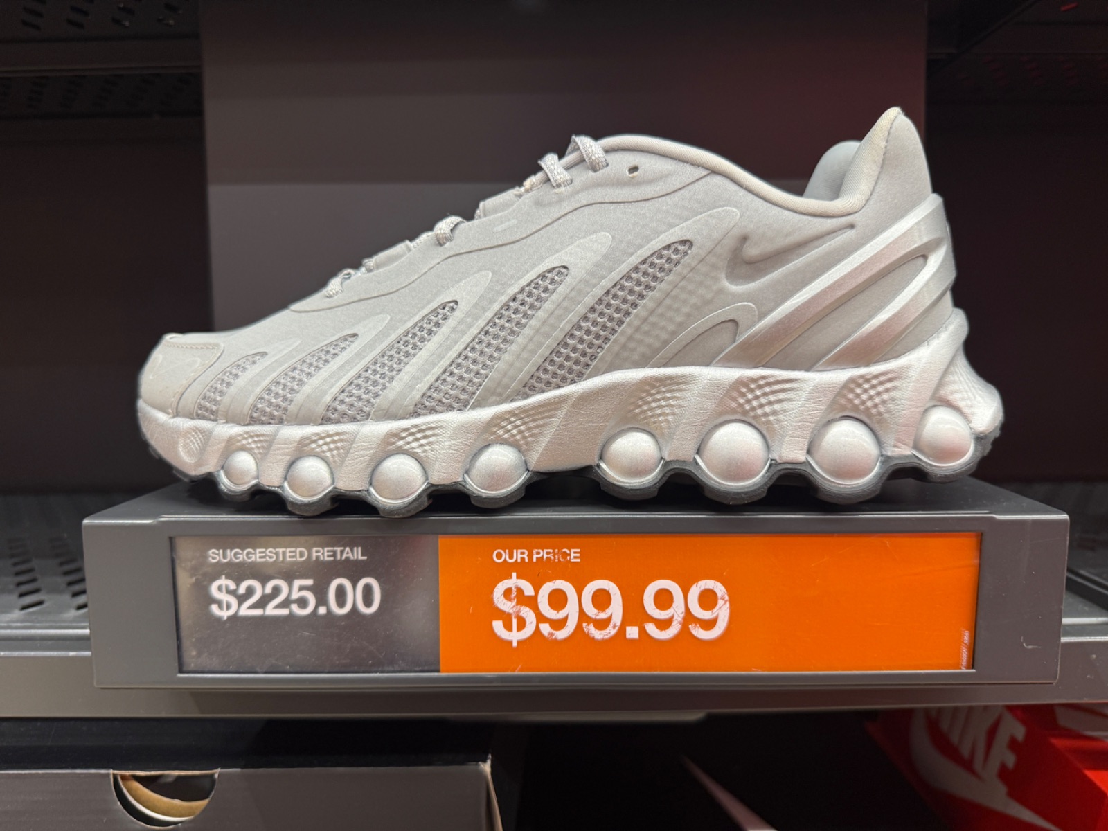 Nike Air Max Dn8 Metallic Silver Drops to $99.99 at Nike Factory Store — Celebration