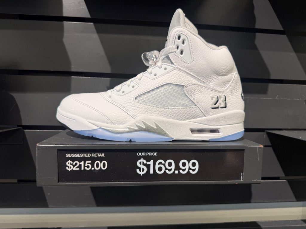Jordan 5 Retro White Metallic Marked Down to $169.99