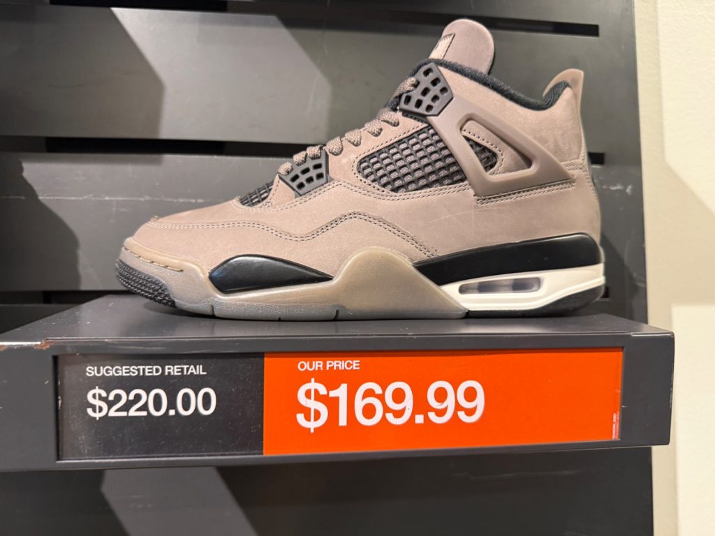 Air Jordan 4 Cave Stone Drops to $169.99 at Outlet