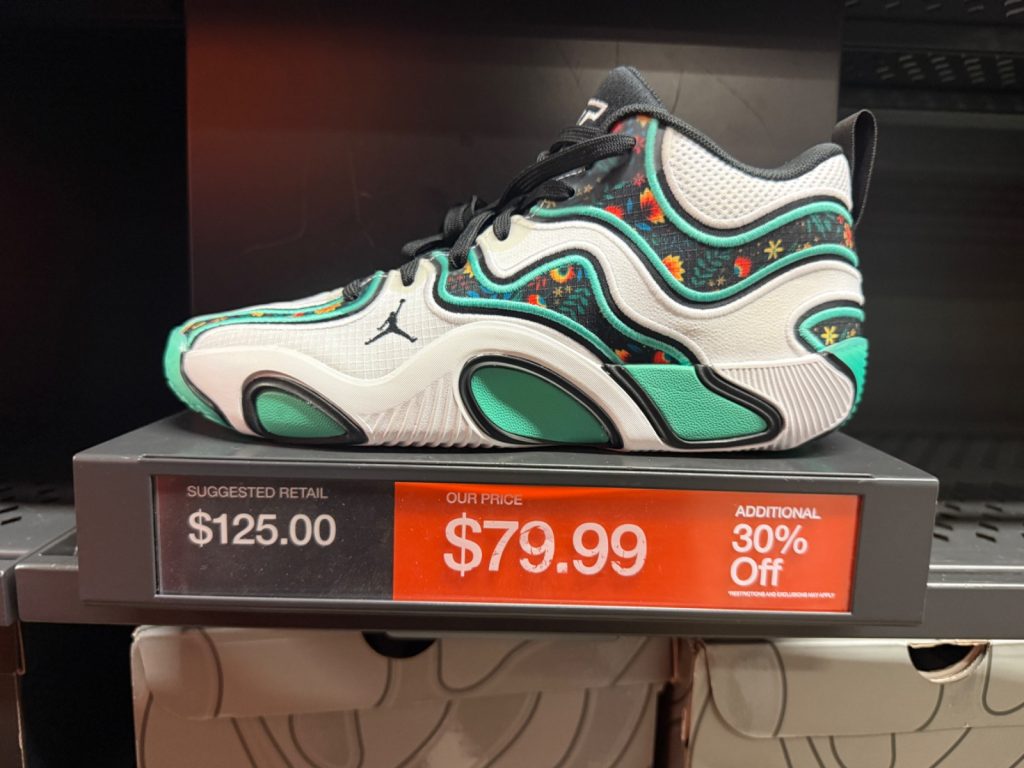 Jordan Tatum 3 Kinetic Green Hits Outlet Bins at $79.99