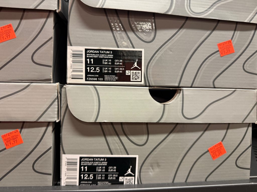 Jordan Tatum 3 Kinetic Green Hits Outlet Bins at $79.99