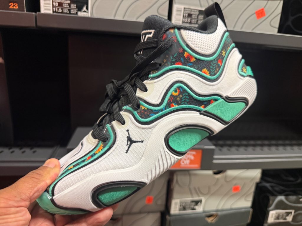 Jordan Tatum 3 Kinetic Green Hits Outlet Bins at $79.99