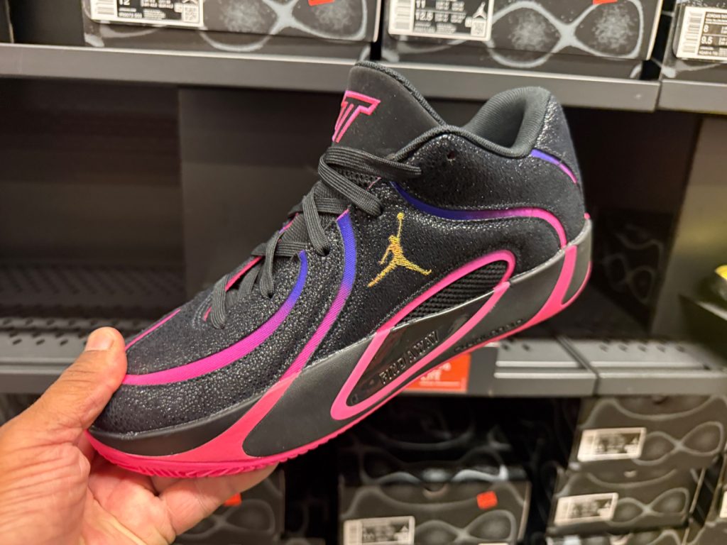 Jordan Tatum 4 Black Hyper Pink Hits Bins with 30% Off