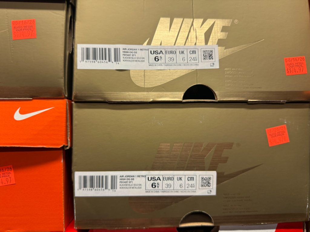 Air Jordan 1 High OG GS Drops to $52 at Nike Outlet