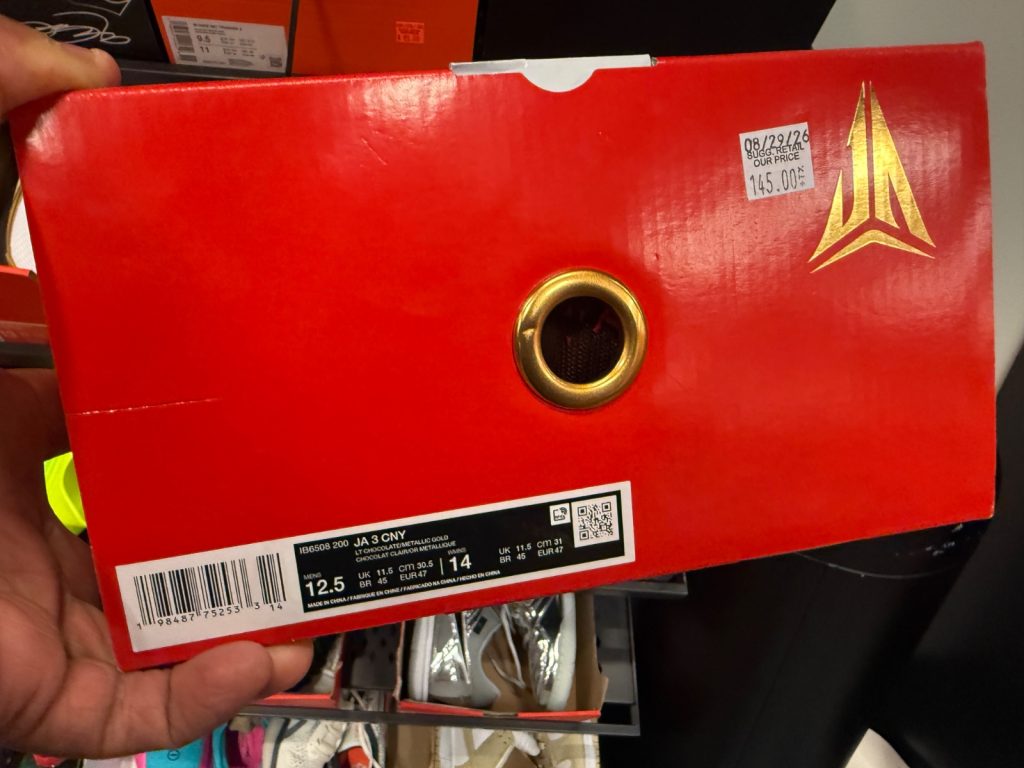 Nike Ja 3 Chinese New Year Hits Hash Wall with Extra 30% Off
