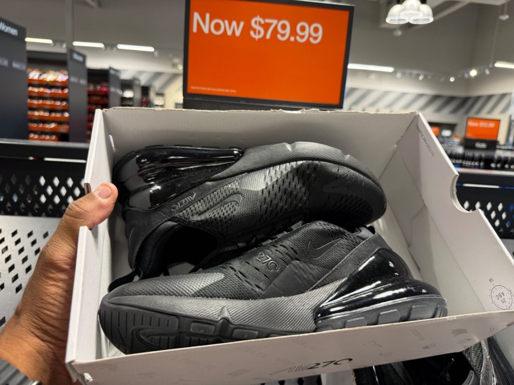 Triple Black Air Max 270 Drops to $79.99 at The Loop