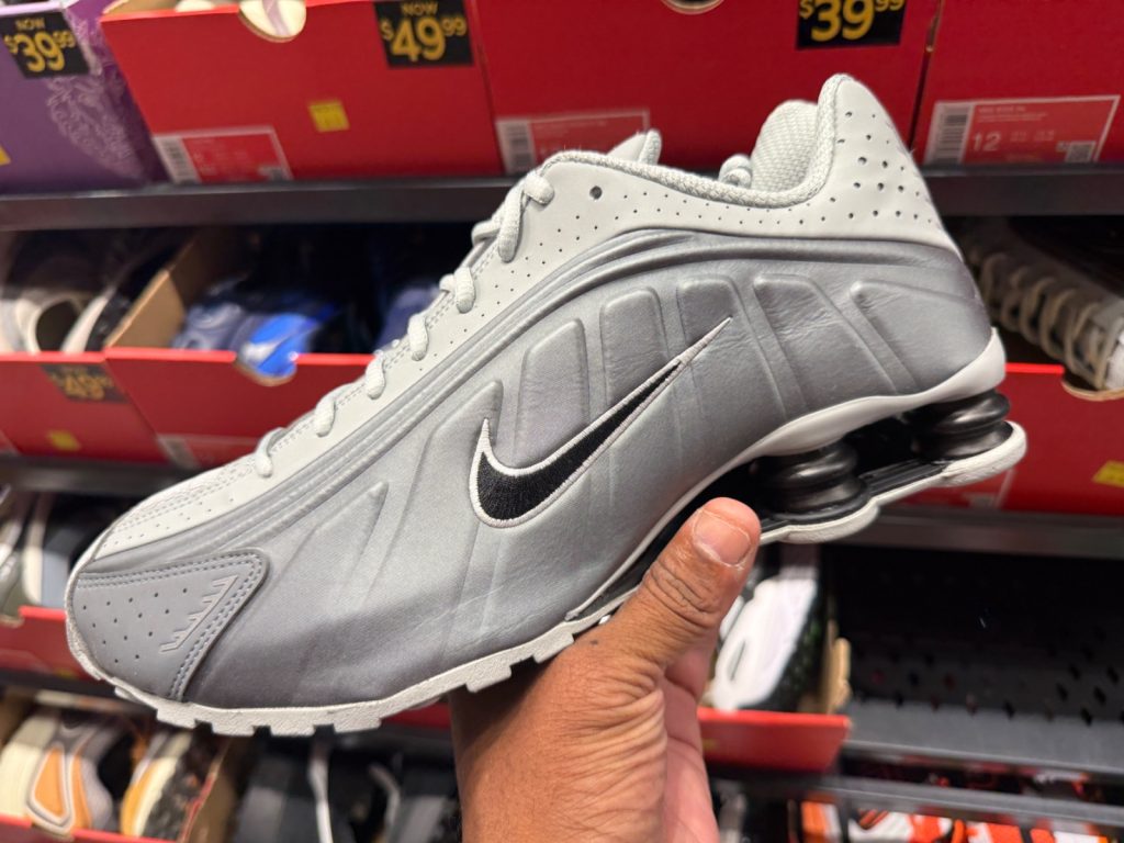 Smoke Grey Nike Shox R4 Drops to $69.99 at The Loop!