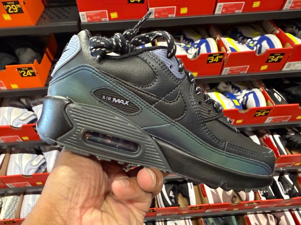GS Air Max 90 Black Smoke Grey Hits Outlet for $49.99