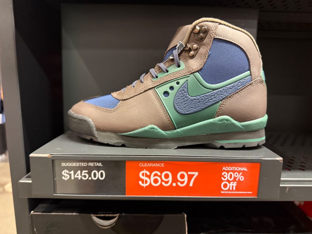 Nike Baltoro Drops to $69.97 Plus 30% Off in Bins