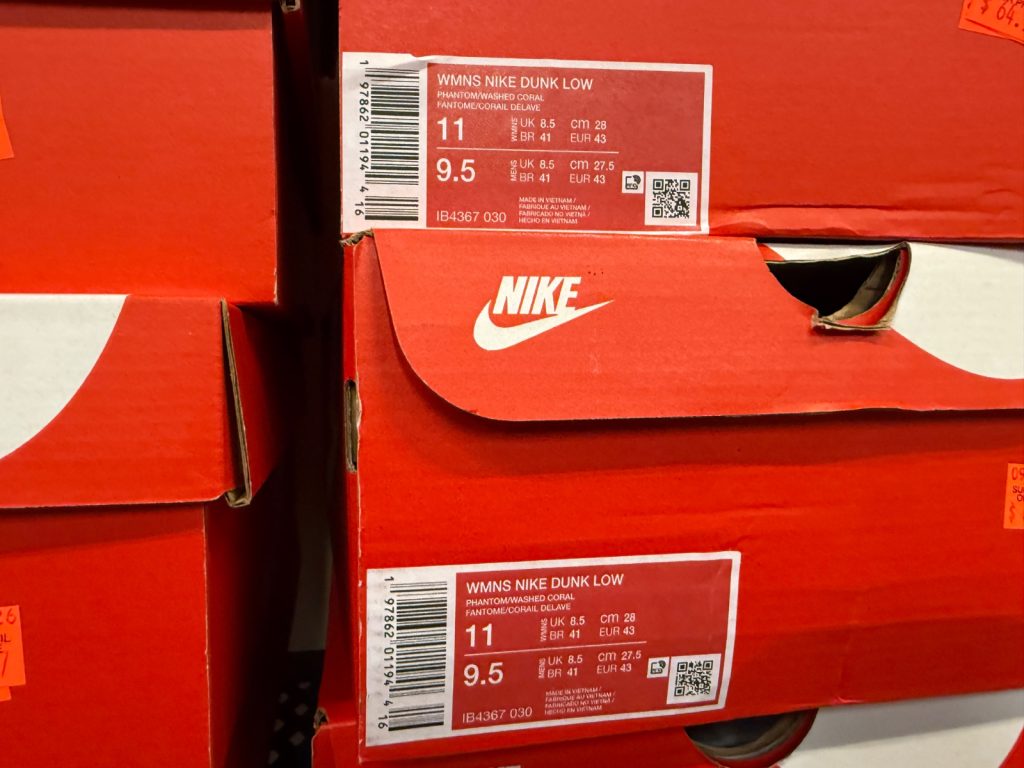 Washed Coral Nike Dunk Low Hits $64.97 Plus 30% Off