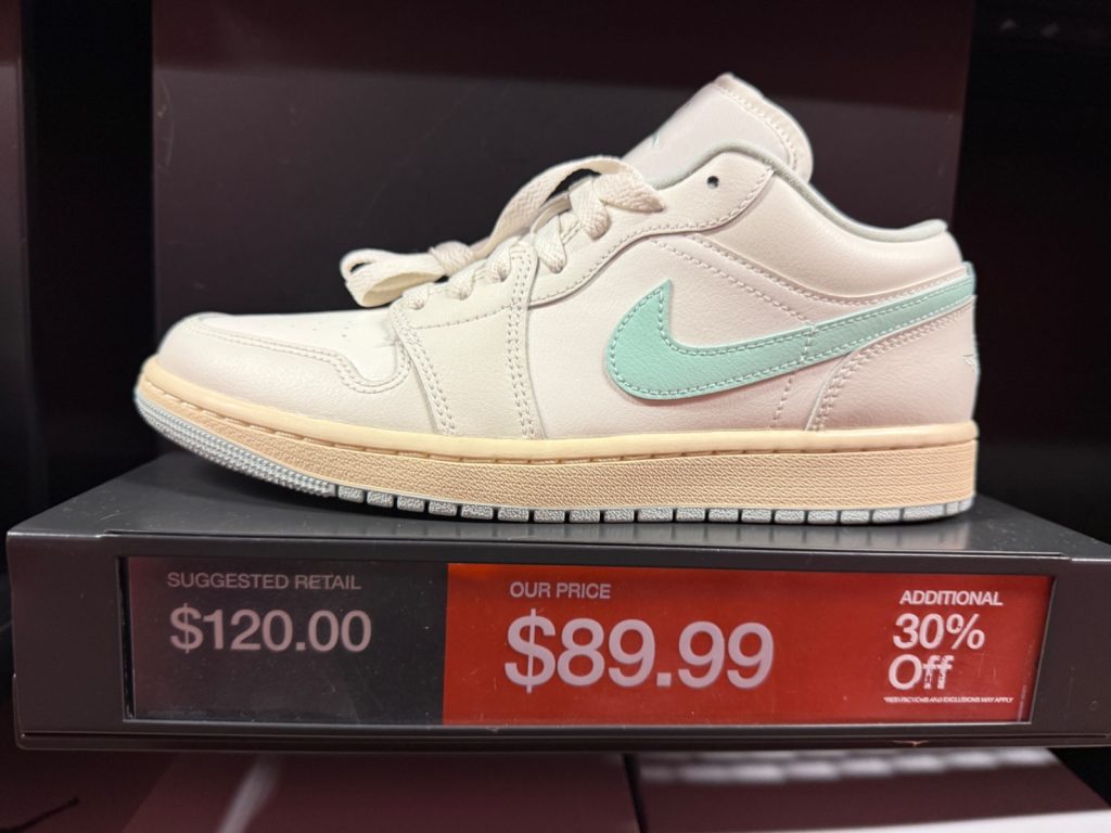Women’s Air Jordan 1 Low Drops to $89.99 Plus 30% Off