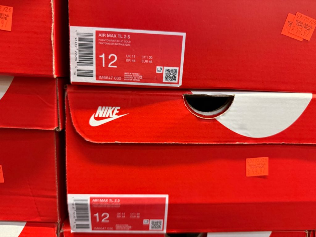 Air Max TL 2.5 Silver/Red Drops to $99.97 Plus 30% Off