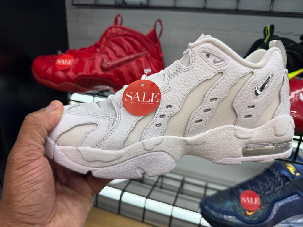 Nike Air DT Max 96 Low Triple White Slashed to $109