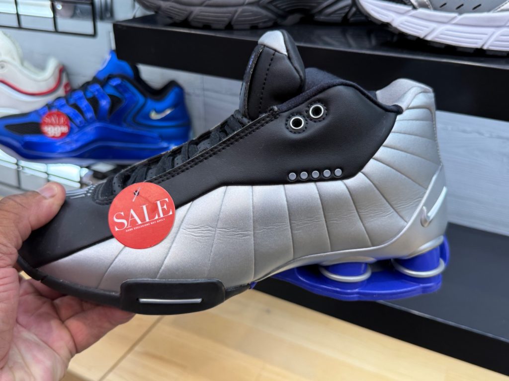 Nike Shox BB4 OG Black Silver Hits Outlet for $129.99