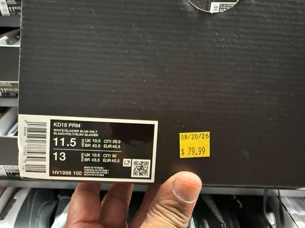 Nike KD 18 Gift With Orange Gradient Drops to $79.99