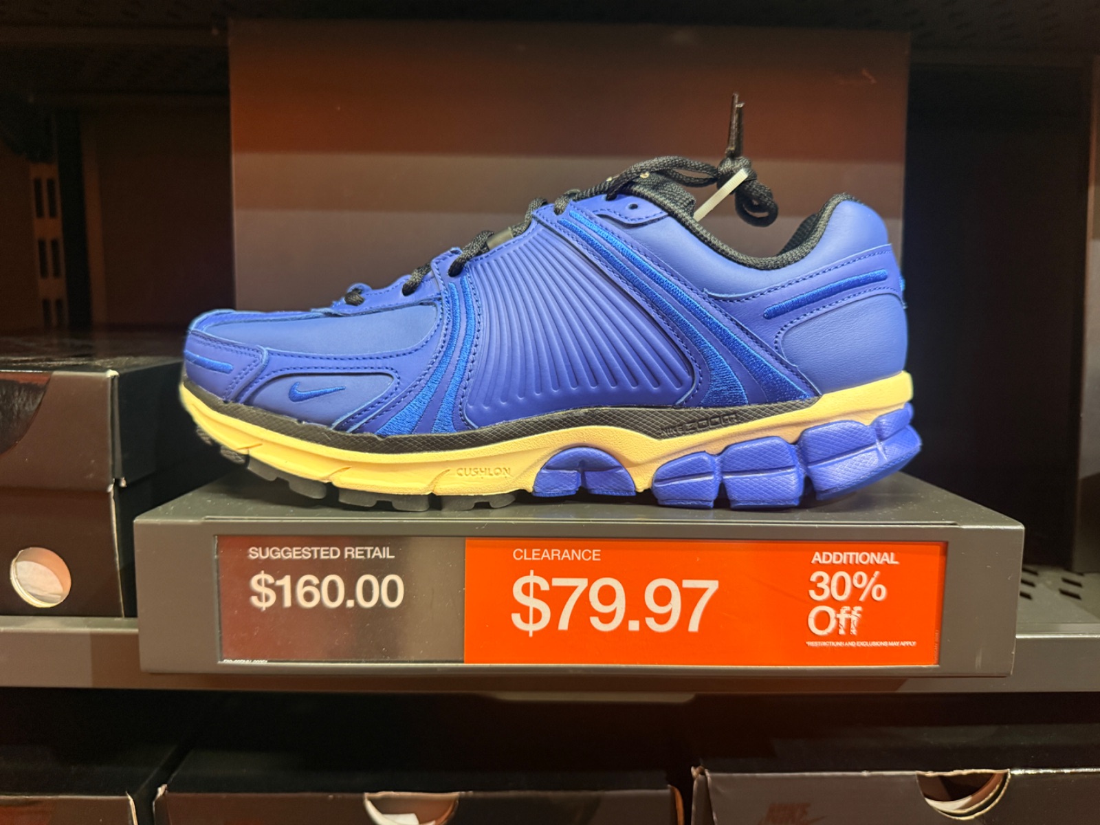 Nike Zoom Vomero 5 at Nike Factory Store — Premium Outlets Vineland · Sep 25, 2026