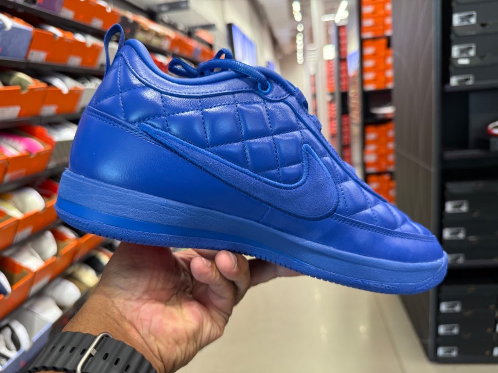 Don C Vibes on the Nike Book 2 at Nike Outlet