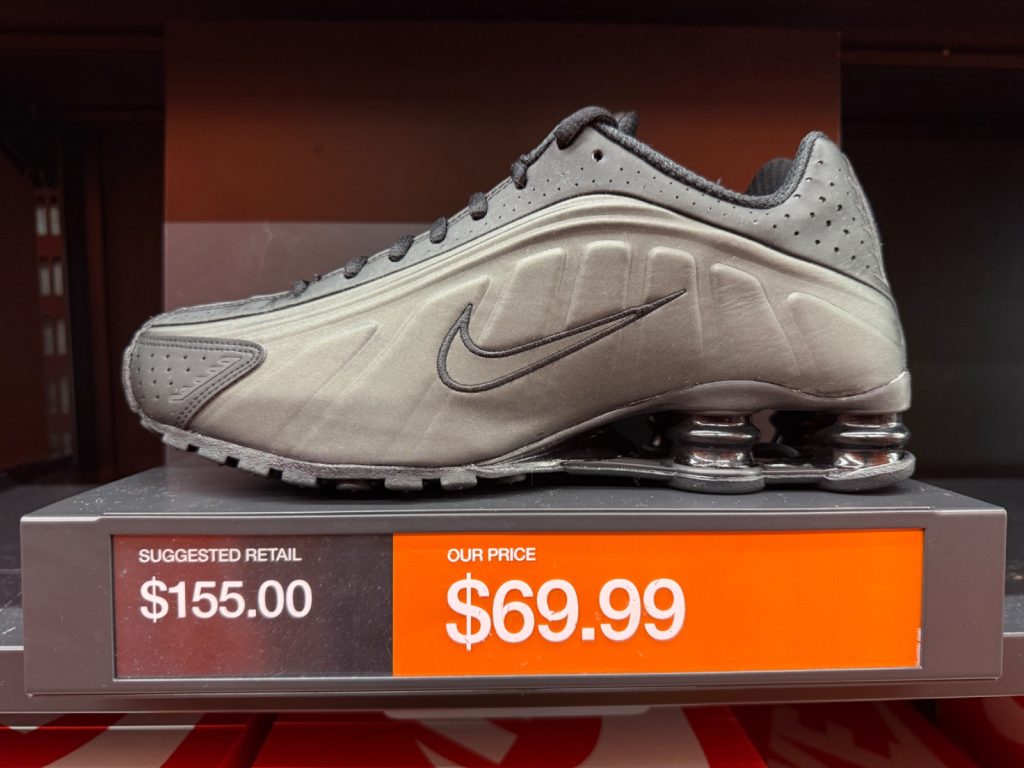 Triple Black Nike Shox R4 Hits Nike Unite for $69.99