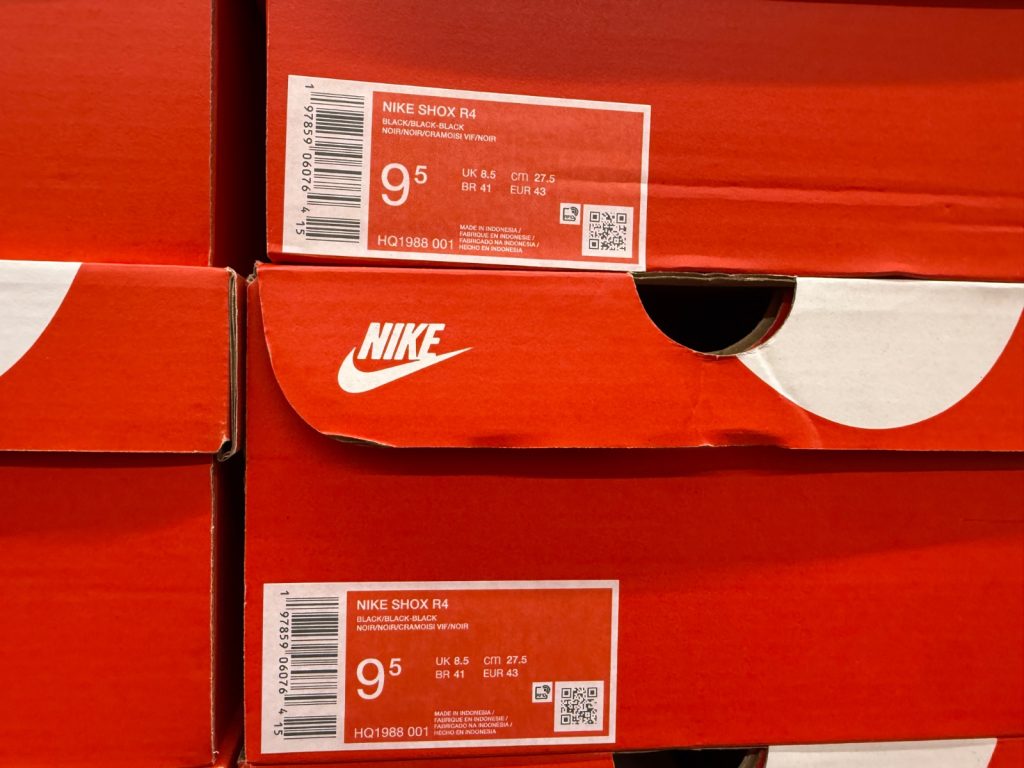 Triple Black Nike Shox R4 Hits Nike Unite for $69.99