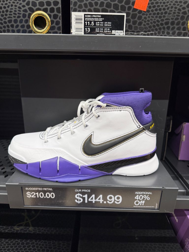 Kobe 1 Protro 81 Point Game Drops to $144 Plus 40% Off