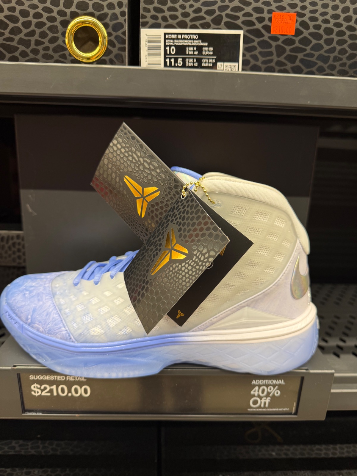 Kobe 3 Protro Hits Nike Outlet at $210 Plus 40% Off at Nike Factory Store — Celebration