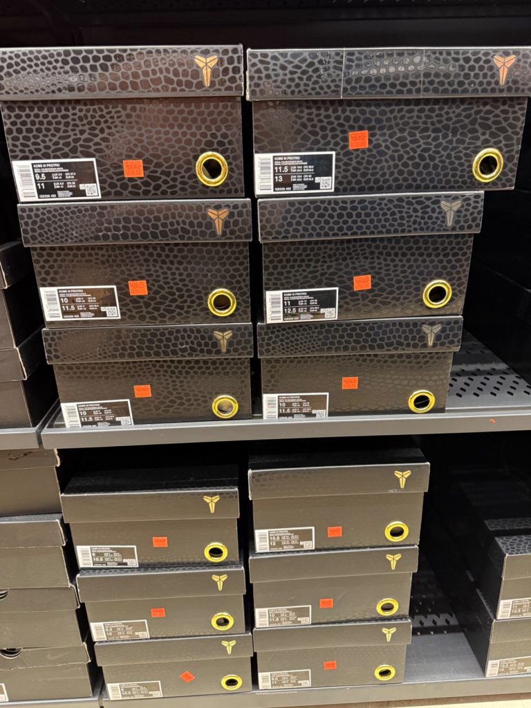 Kobe 3 Protro Hits Nike Outlet at $210 Plus 40% Off