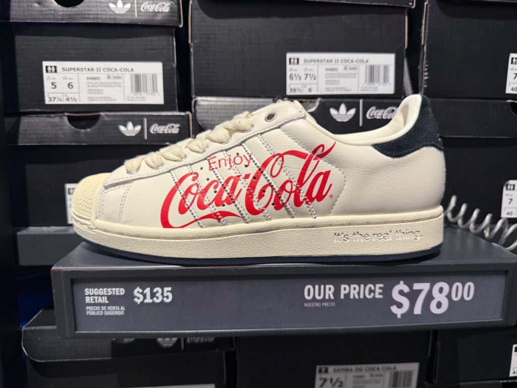 Adidas Superstar x Coca-Cola Slashed to $78 at Outlet