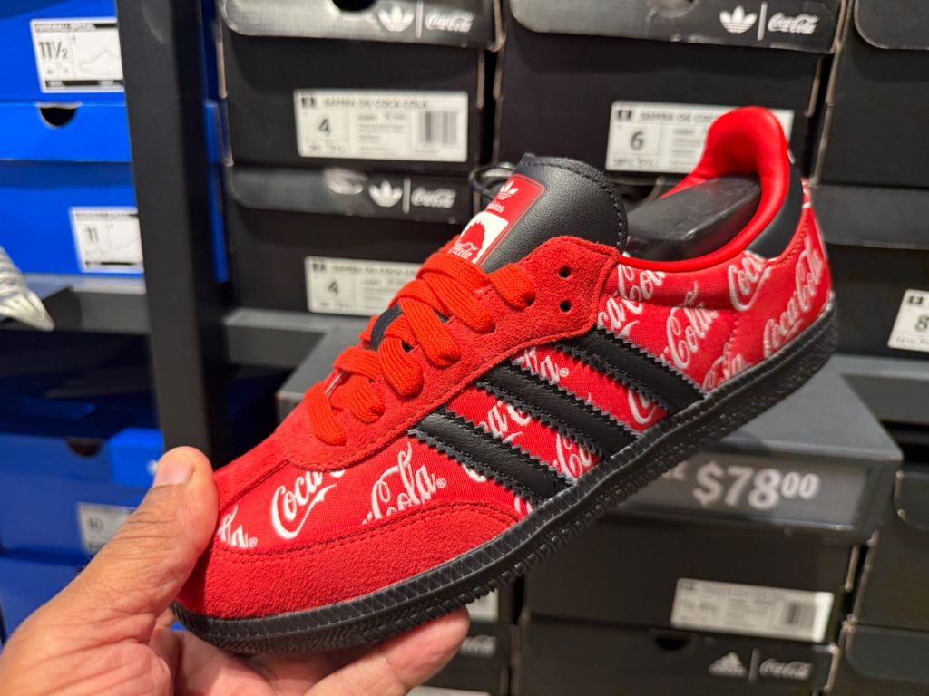 Coca-Cola x adidas Samba OG Drops to $78 at Outlet