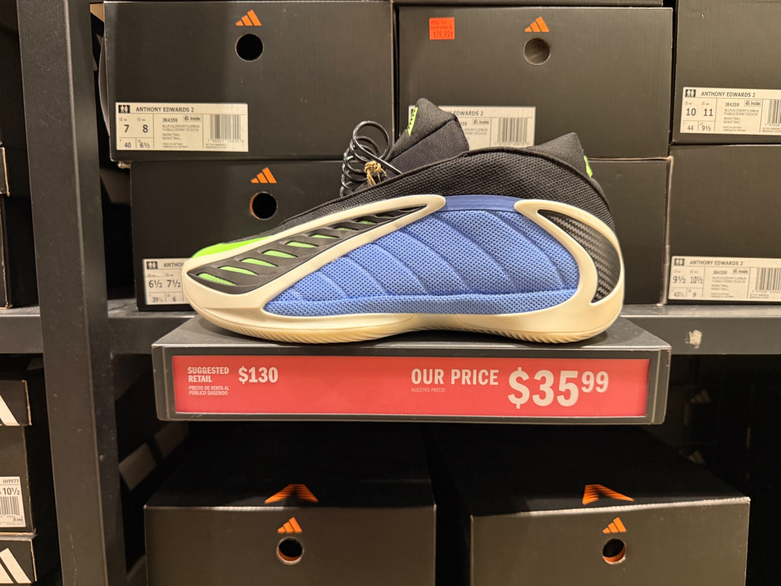 adidas AE 2 at adidas — Premium Outlets International Drive · Sep 7, 2026