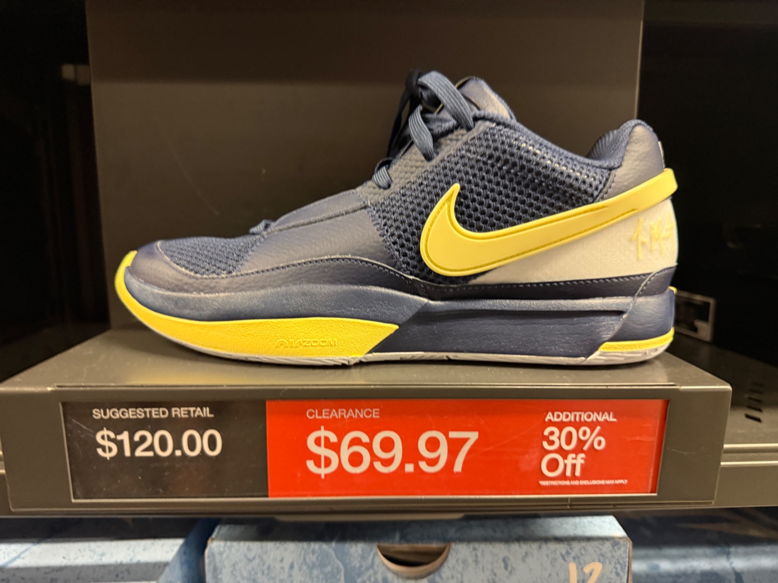 Nike Ja 1 at Nike Factory Store — Premium Outlets International Drive · Sep 7, 2026