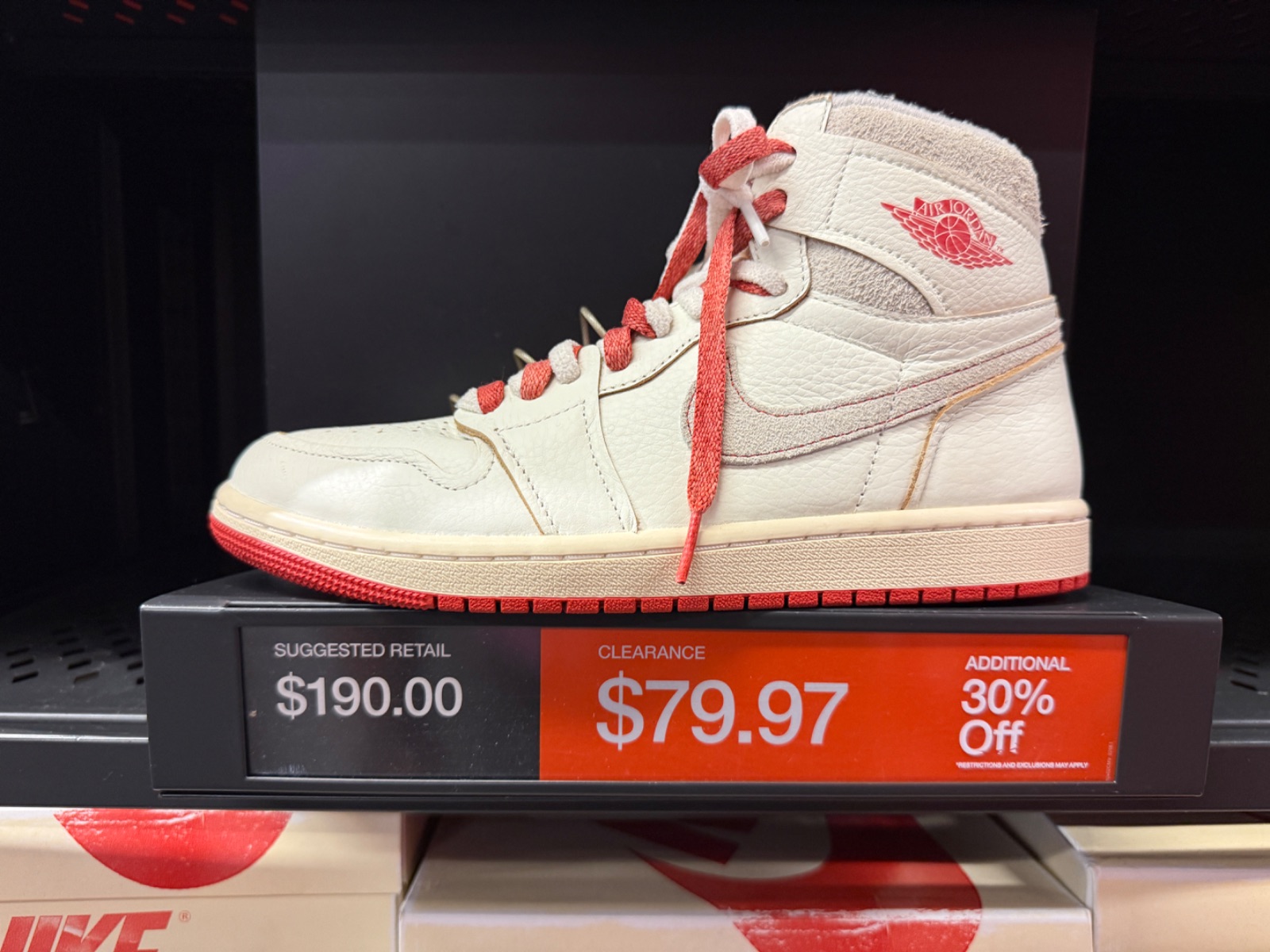 Women’s Air Jordan 1 High OG Hits $79.97 Plus 30% Off at Nike Factory Store — Premium Outlets International Drive