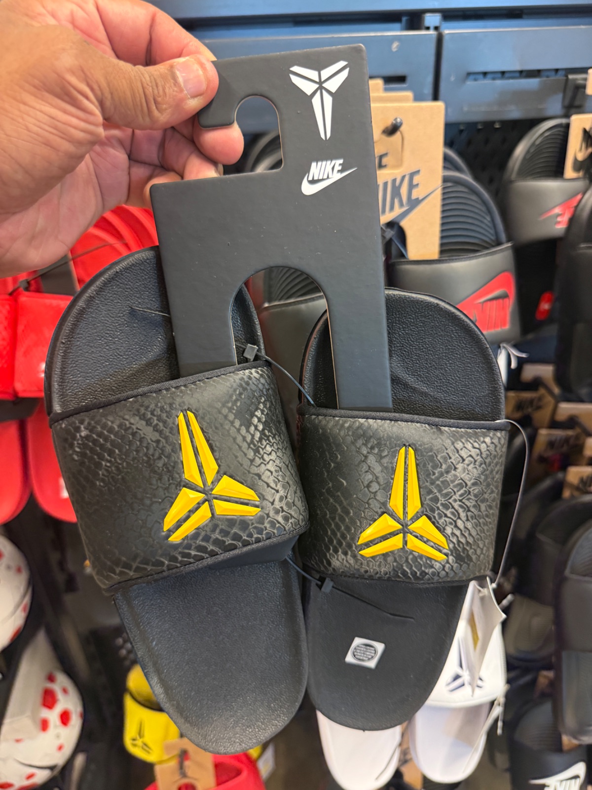 Nike Kobe Offcourt Slide Hits Marketplace for $19.99 at Nike Clearance Store — Marketplace Plaza