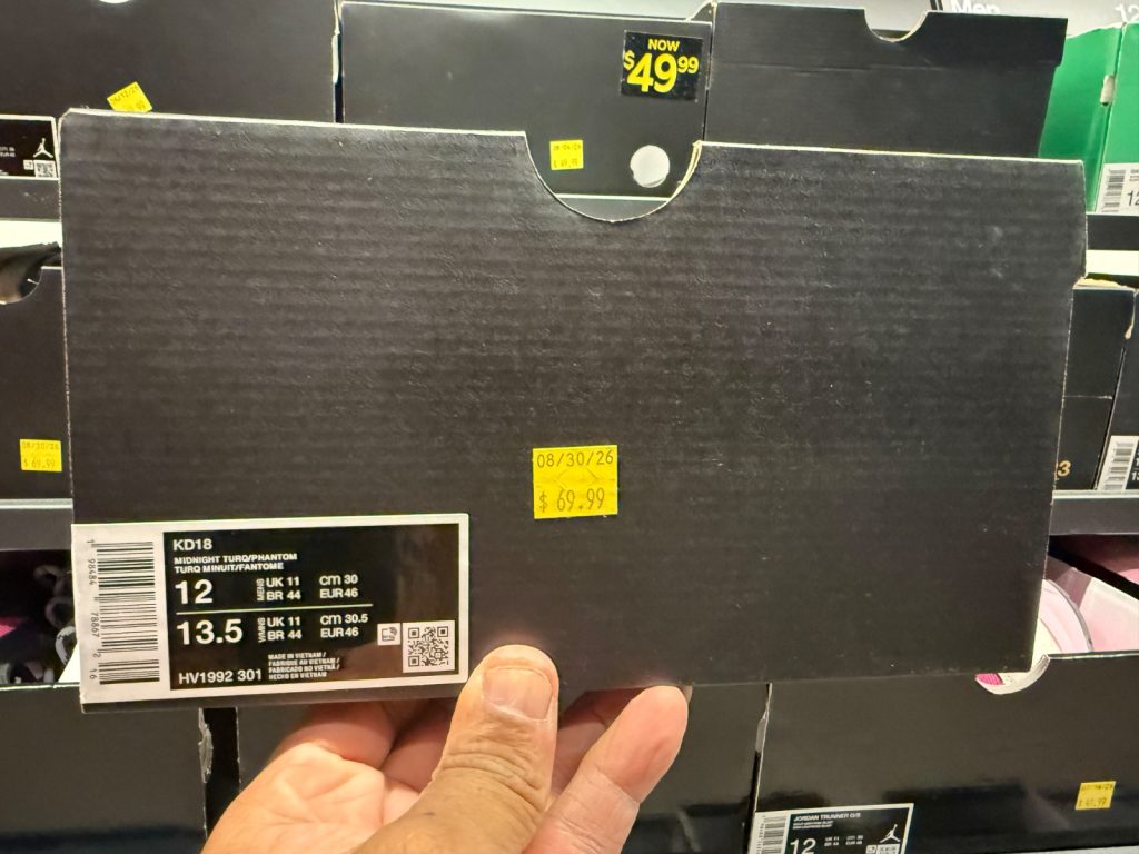 Teal Nike KD 18 Slashed to $69.99 at Marketplace Outlet