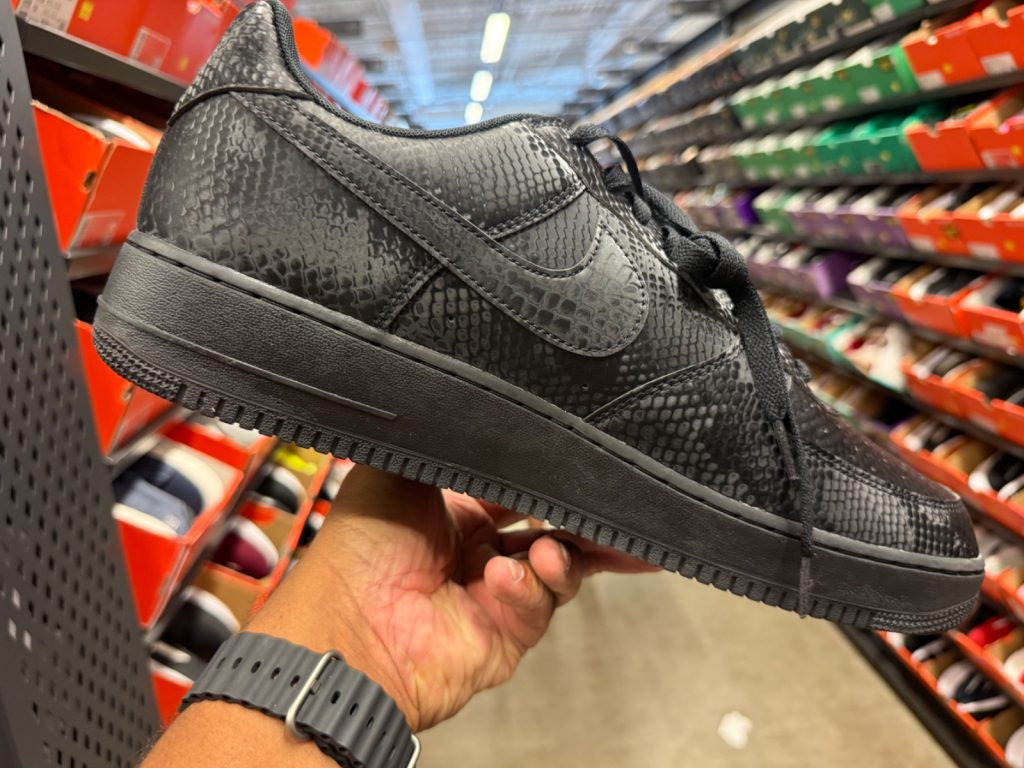 Kobe Forever Black AF1 Low Hits Clearance at $59.99