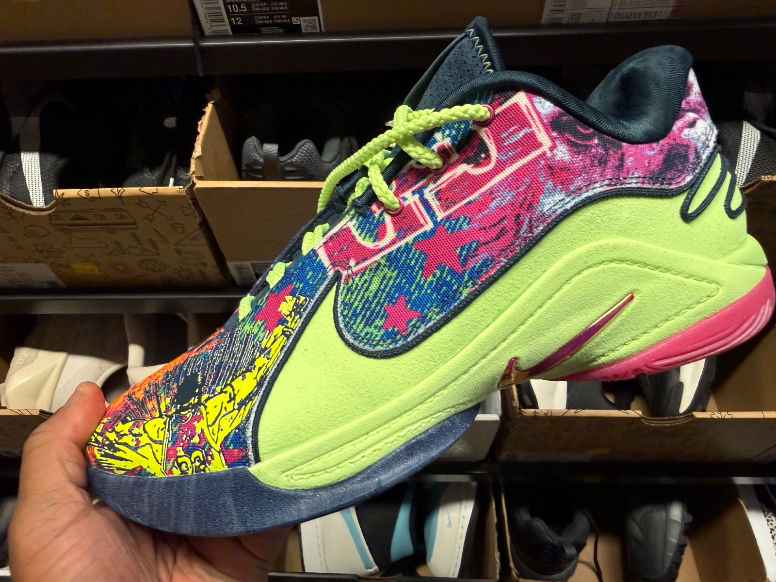 LeBron 22 Bright Swirls Slashed to $79.99 at Outlet at Nike Clearance Store — Marketplace Plaza