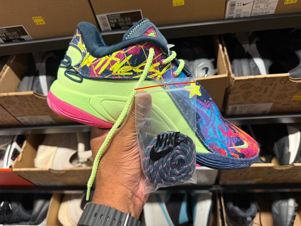 LeBron 22 Bright Swirls Slashed to $79.99 at Outlet