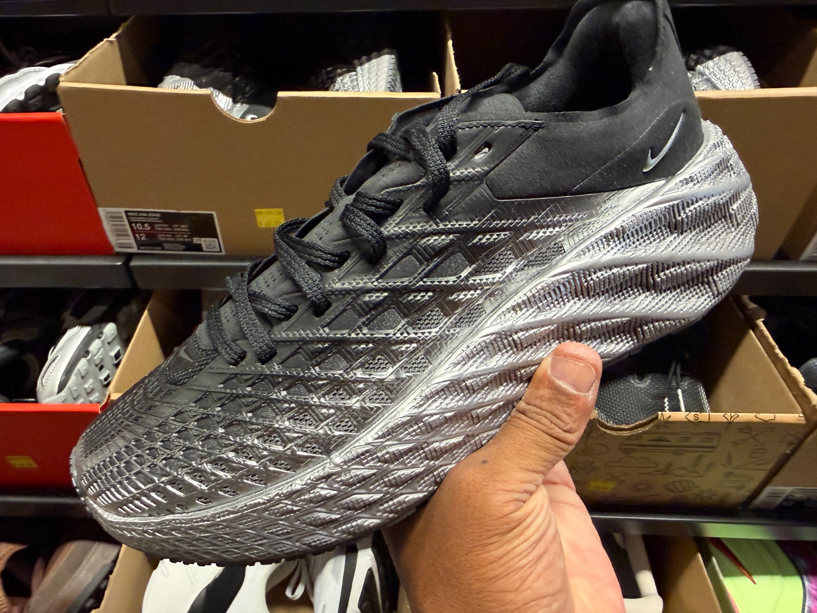 Nike Ava Edge Metallic Silver Hits Outlet for $69.99 at Nike Clearance Store — Marketplace Plaza