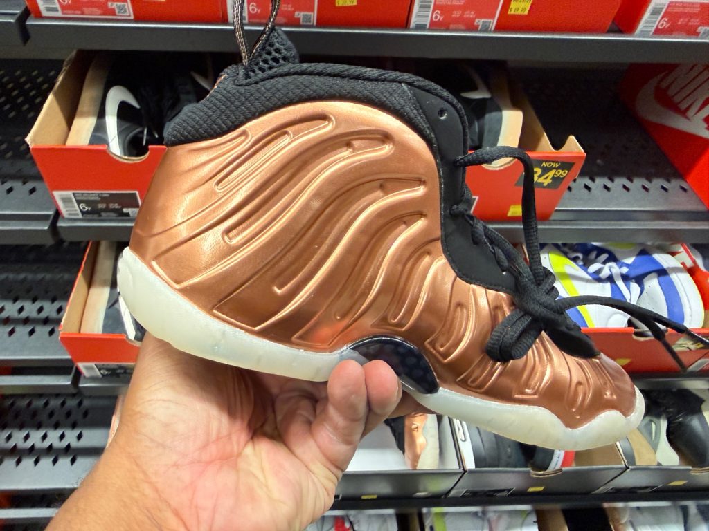 Metallic Copper Little Posites Hit Outlet for $79.99