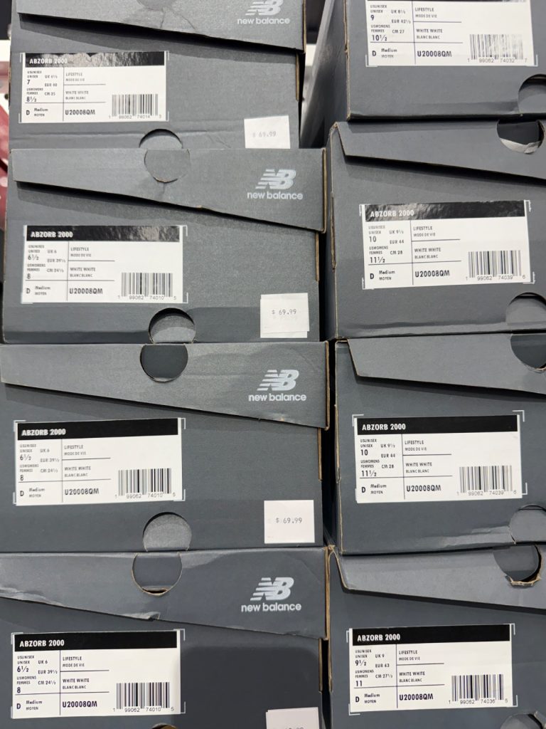 Double White New Balance 2000 Slashed to $69.99