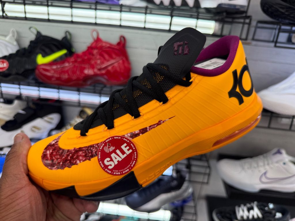 KD 6 Peanut Butter & Jelly Hits Shoe Palace for $99.98