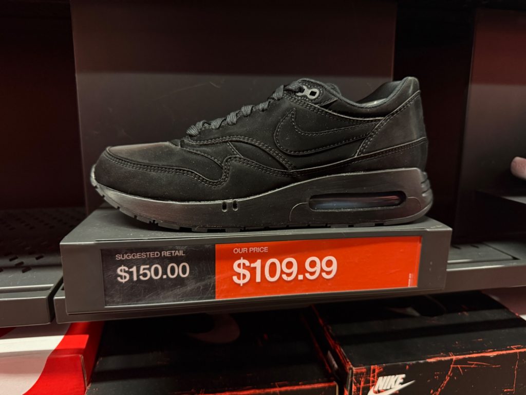 Triple Black Air Max 1 ’86 OG Hits Outlet for $109.99