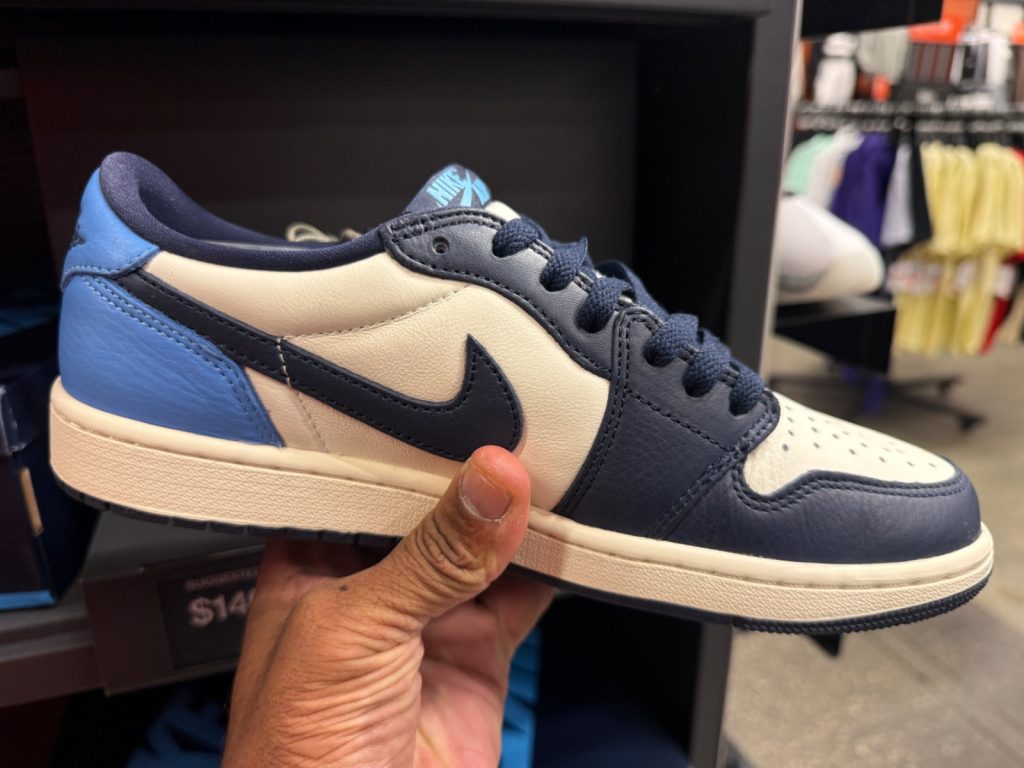 Jordan 1 Low OG Obsidian Hits $99.99 at Outlet