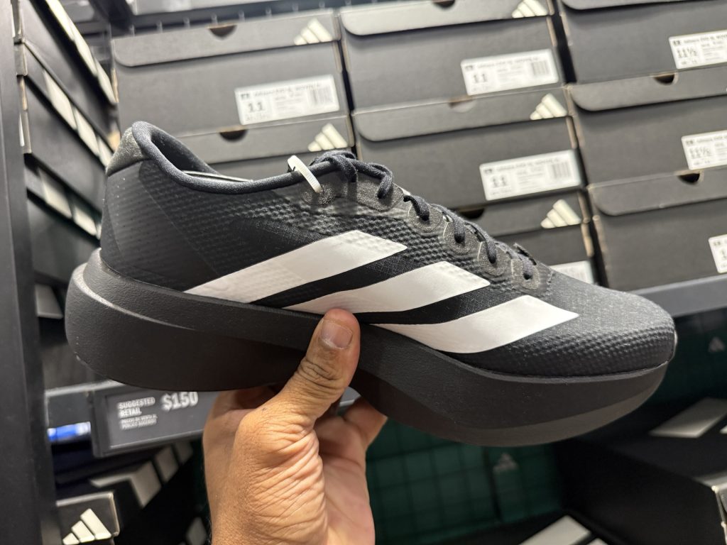 adidas Adizero Evo SL Woven Spotted at Vineland for $100