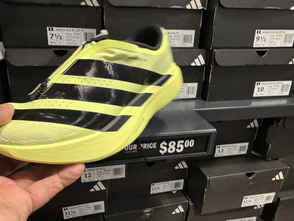 Adidas Adizero Evo SL Zip Drops to $85 at Vineland