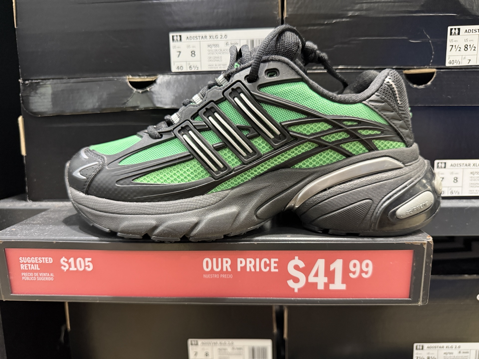 Adidas Adistar XLG 2.0 Plunges Under $42 at Vineland at adidas — Premium Outlets Vineland