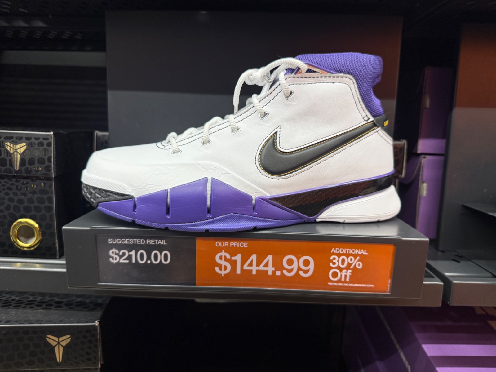 Kobe 1 Protro at Nike Factory Store — Celebration · Oct 3, 2026