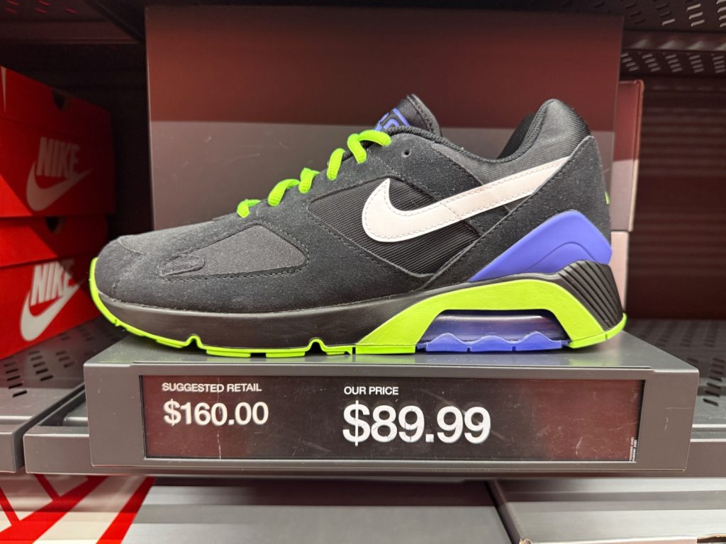 Nike Air Max 180 QS ‘Joker’ Drops to $89.99 at Outlet