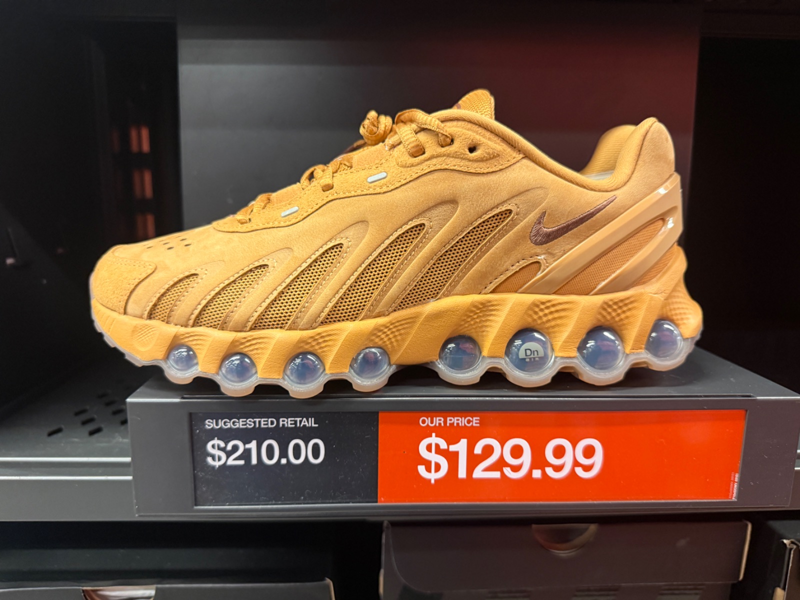Flax Nike Air Max Dn8 Hits Lake Buena Vista for $129.99 at Nike Factory Store — Lake Buena Vista