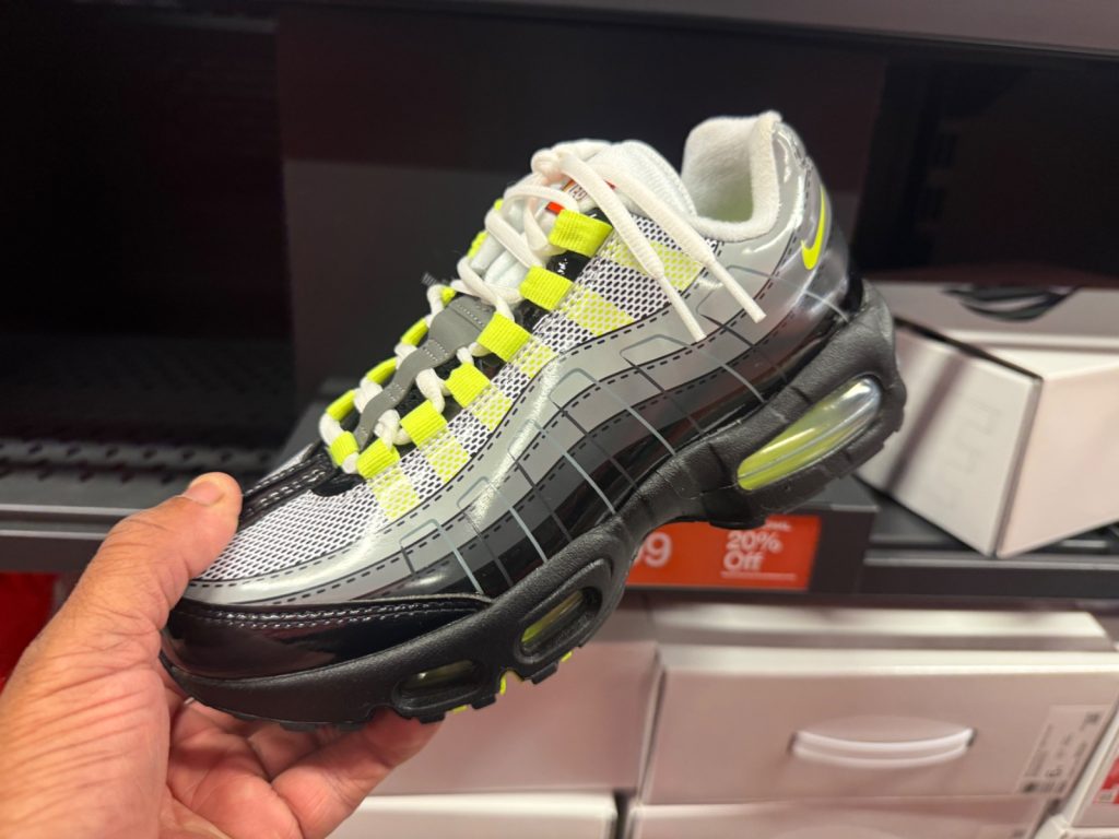 Patent Finish Air Max 95 Big Bubble Neon Drops to $64